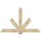 Ekena Millwork Kennewick Rough Sawn Timber Gable Bracket, Douglas Fir, 72"W x 45"H x 4"D x 6"F, 15/12 Pitch GBW072X45X0406KEN00RDF - alternate 1